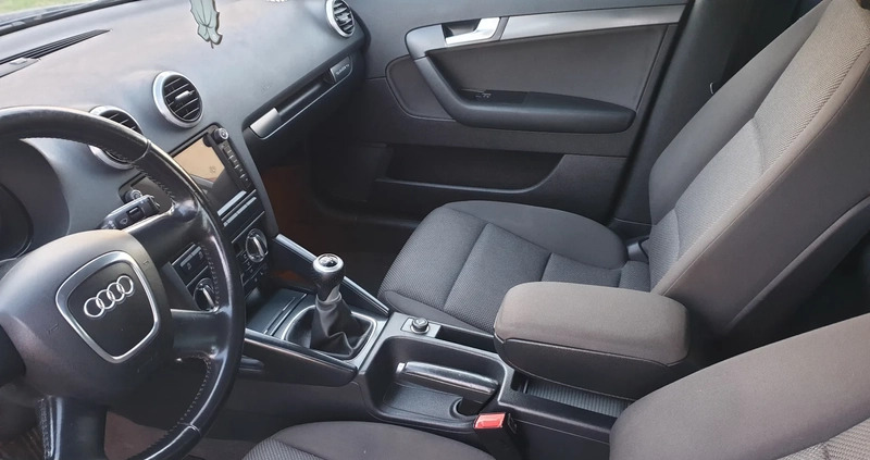 Audi A3 cena 31999 przebieg: 260569, rok produkcji 2010 z Piotrków Kujawski małe 781